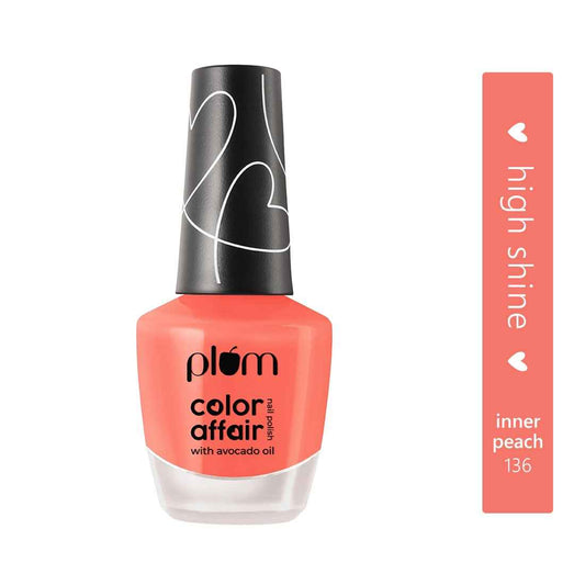 Plum
Color Affair Nail Polish - Inner Peach - 136