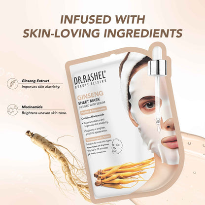 Dr Rashel Ginseng Serum Sheet Mask 20gm