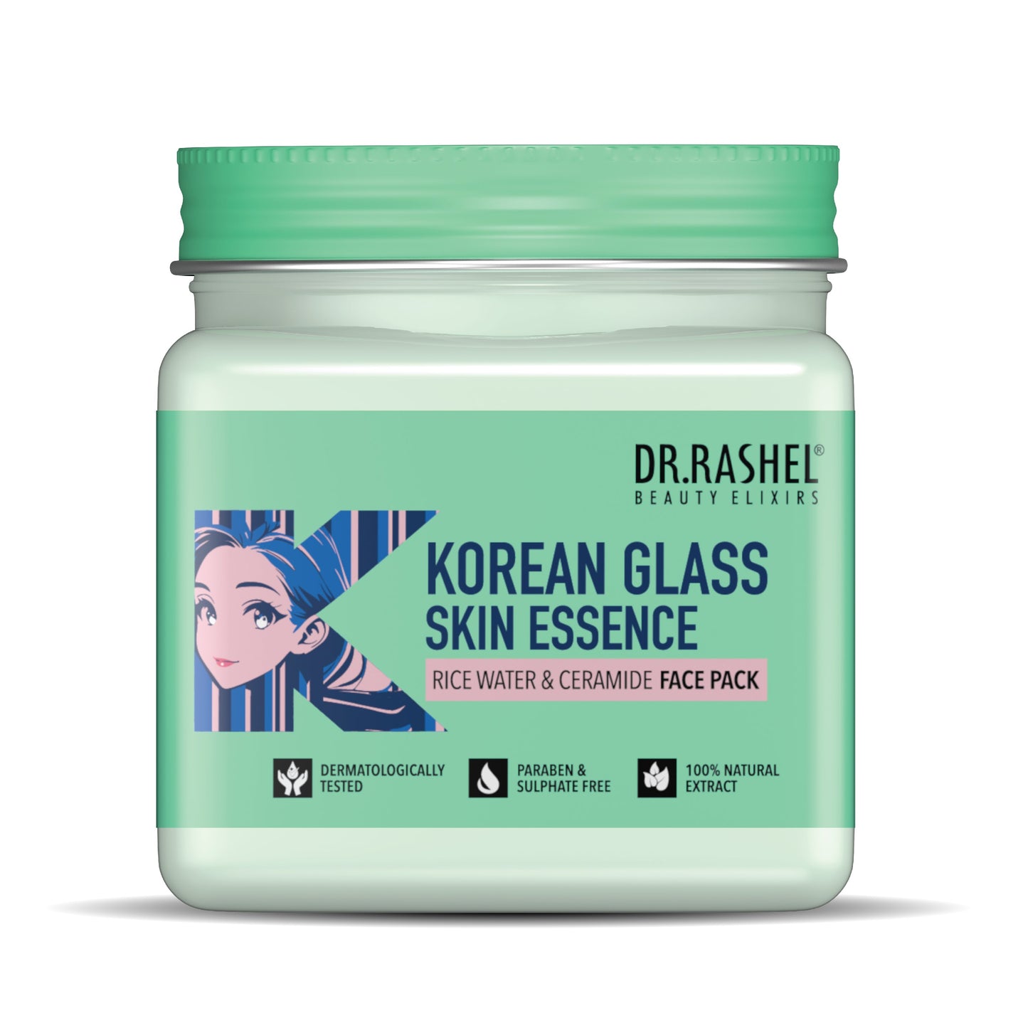 Dr rashel Korean Glass Skin Essence Face Pack - 380 ml