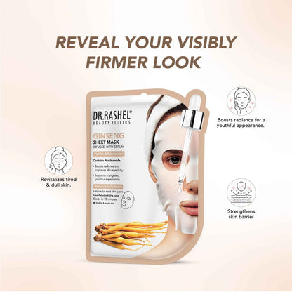Dr Rashel Ginseng Serum Sheet Mask 20gm