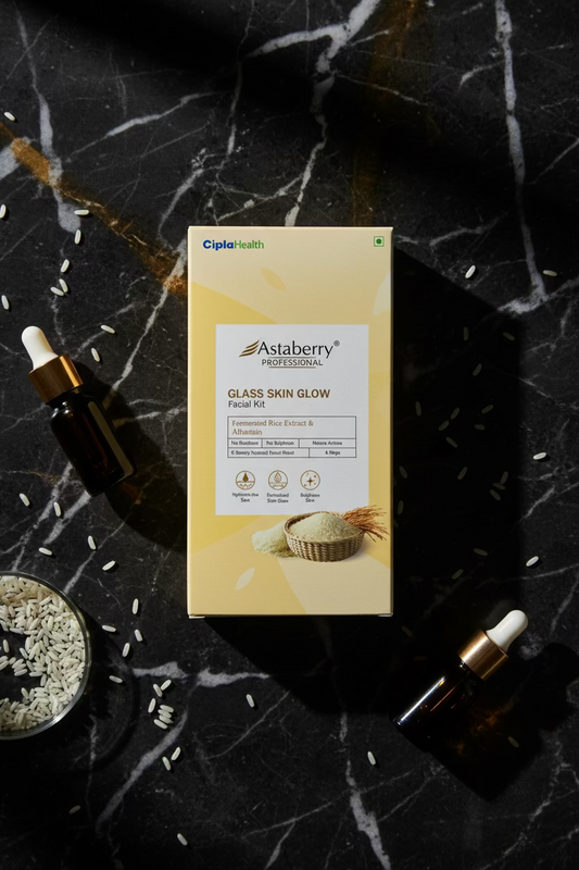 Astaberry (Glass Skin Glow Facial Kit)