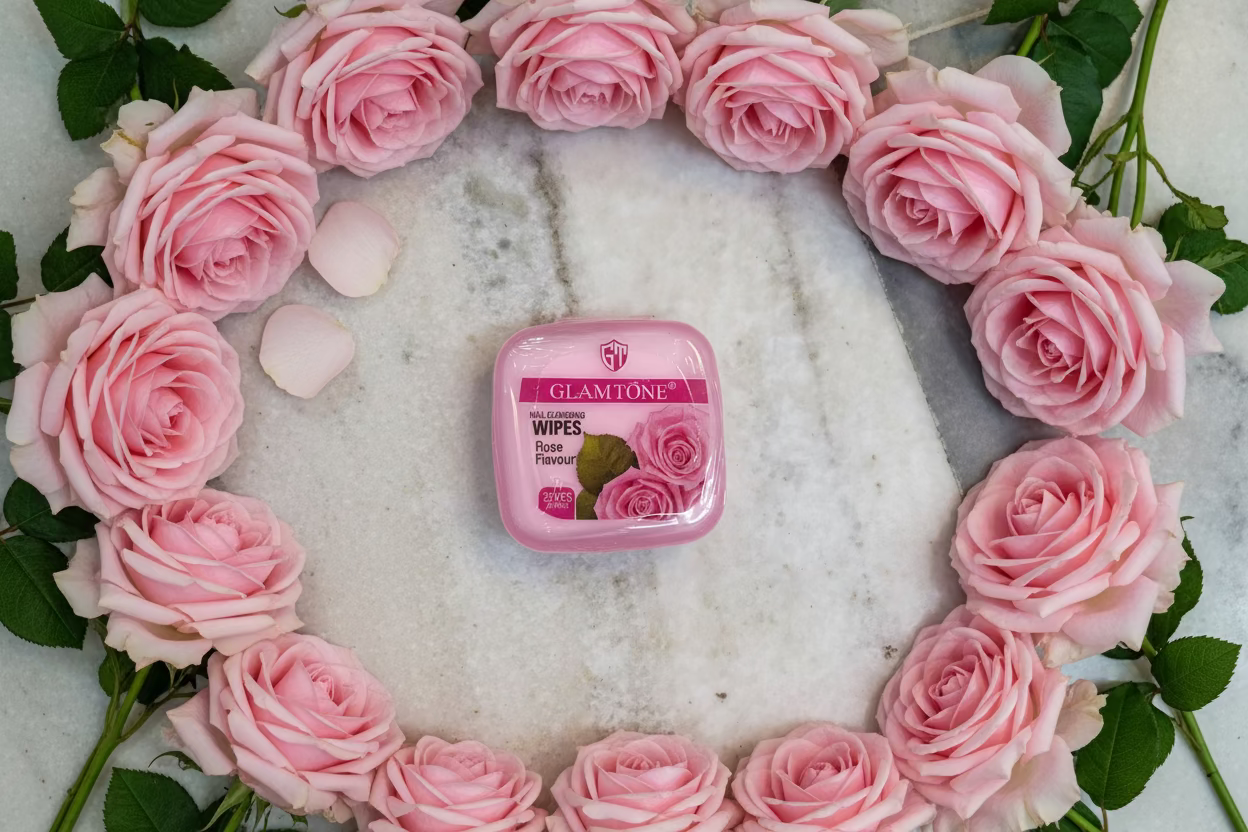 GLAM TONE ( Nail Cleansing  Wipes   32 pcs Approx)