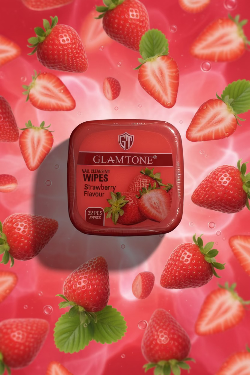 GLAM TONE ( Nail Cleansing  Wipes   32 pcs Approx)
