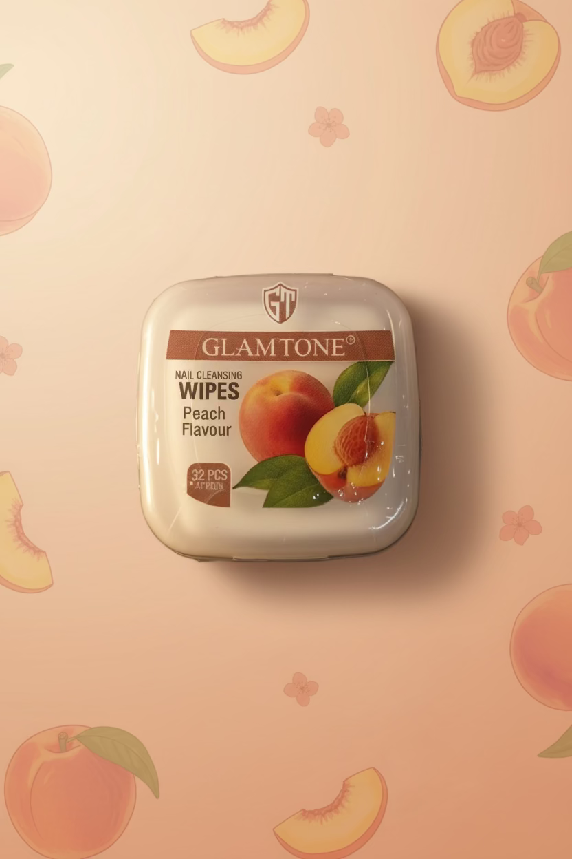 GLAM TONE ( Nail Cleansing  Wipes   32 pcs Approx)