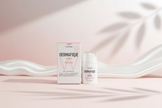 Dermafique skin tone perfector ( whitening cream )