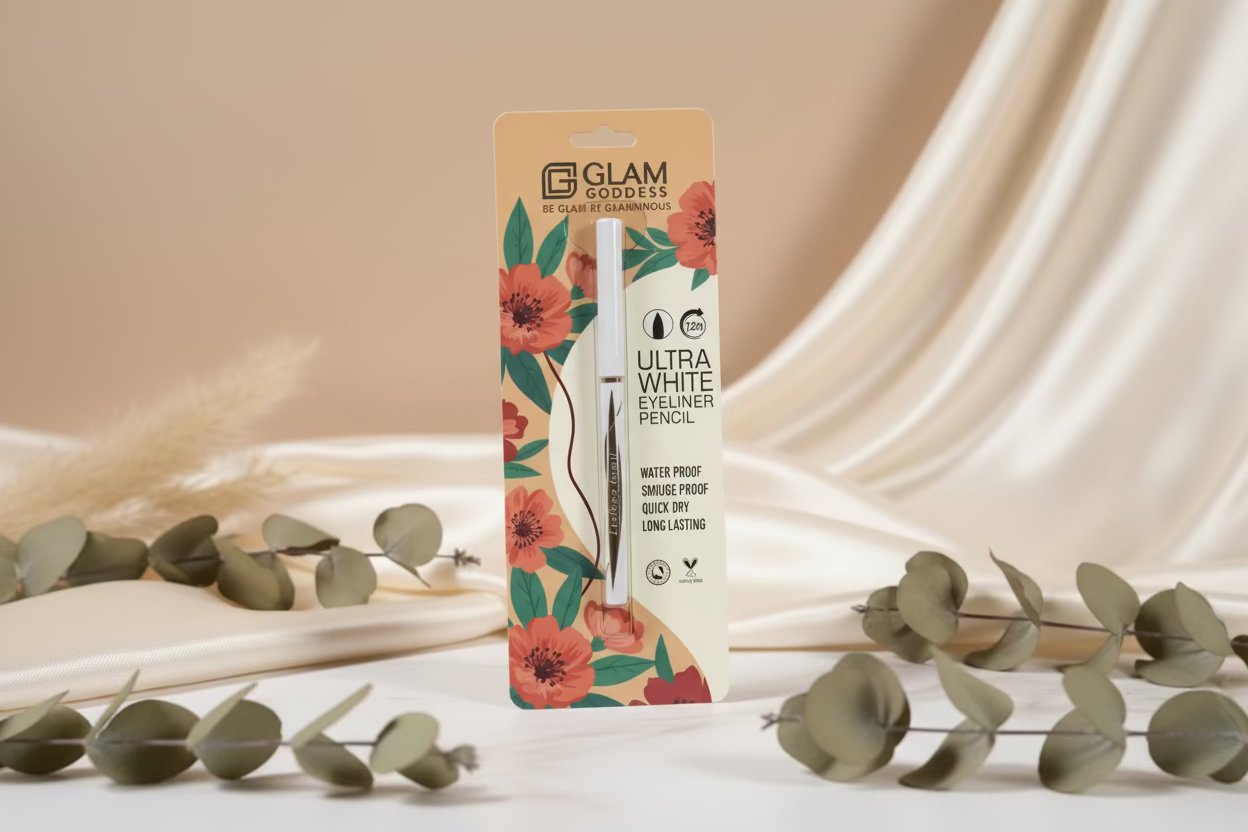 Glam goddess ultra white eyeliner pencil 0.35gm