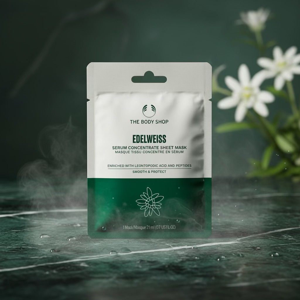 The body shop serum sheet mask 21ml