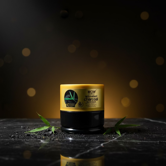 Wow activated charcoal face mask 200ml