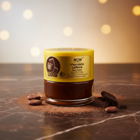 Wow choclate caffeine face mask 200ml