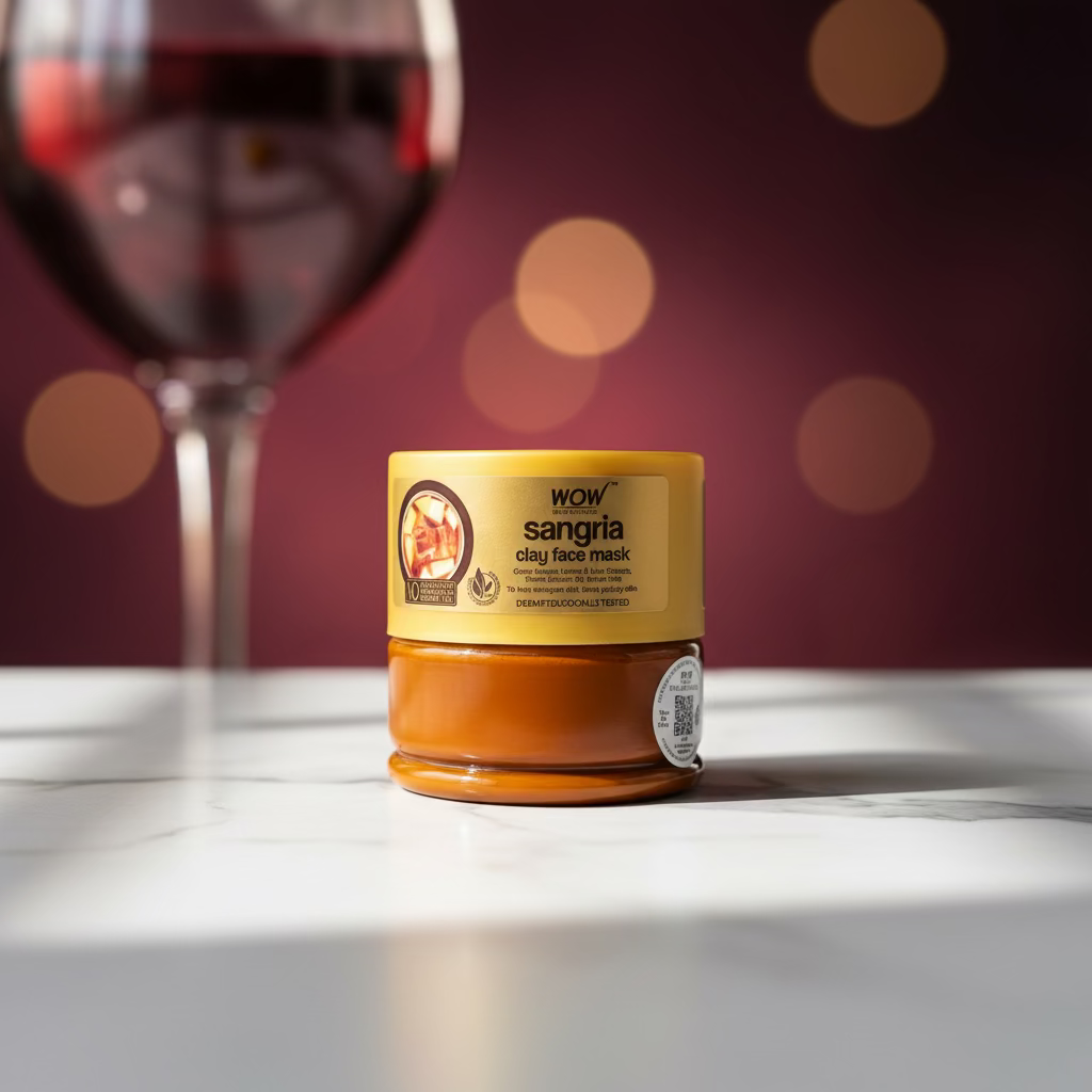 Wow sangria clay face mask 200ml