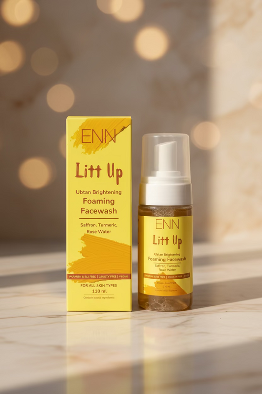 ENN litt up ubtan brightening facewash 110ml ( detan )