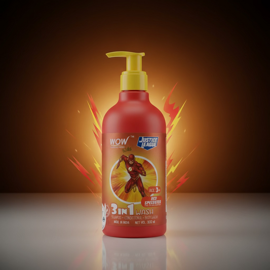 Wow red speedster baby wash ( 3 in 1 )
