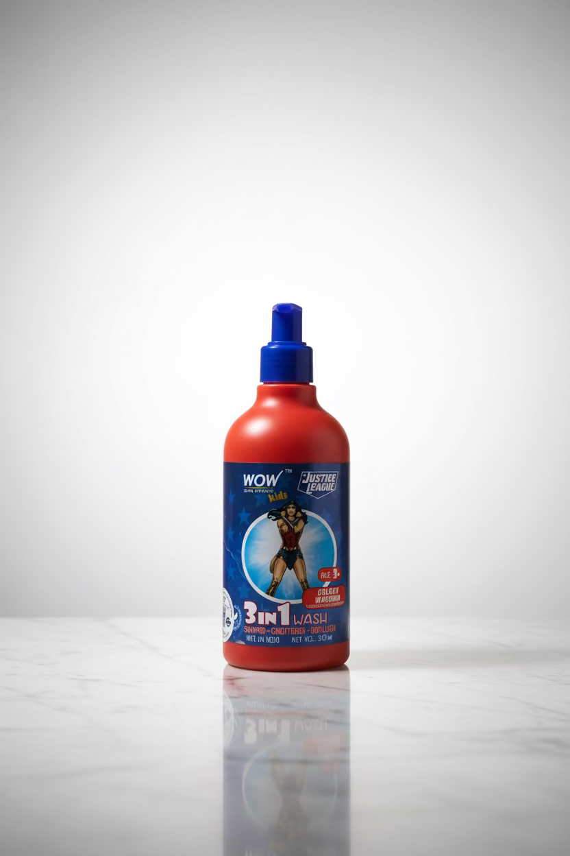 Wow wonder woman baby wash 300ml ( 3 in 1 )