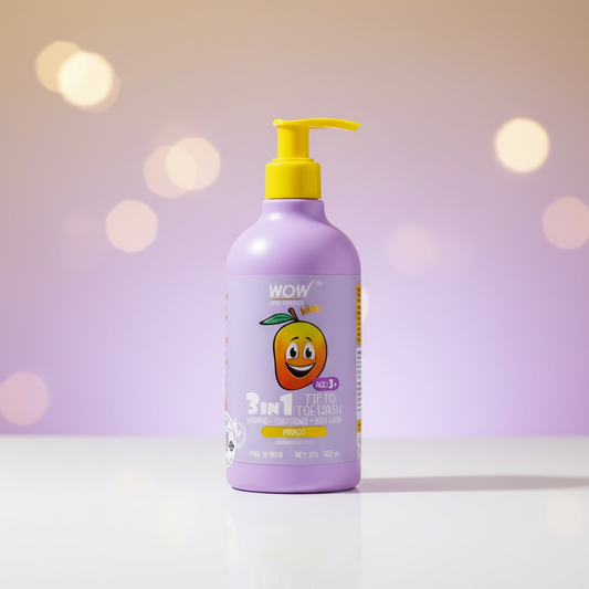 Wow mango baby wash 300ml ( 3 in 1 )