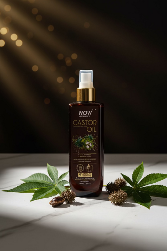 Wow castor oil 200ml ( cold pressed )