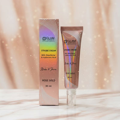 Glam goddess strobe cream 30ml ( rose gold )