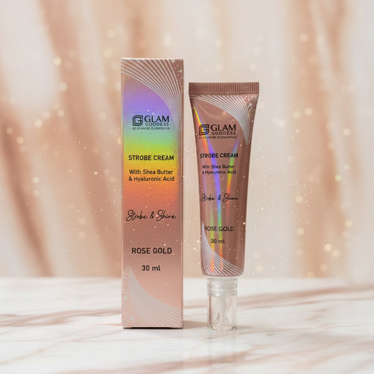 Glam goddess strobe cream 30ml ( rose gold )