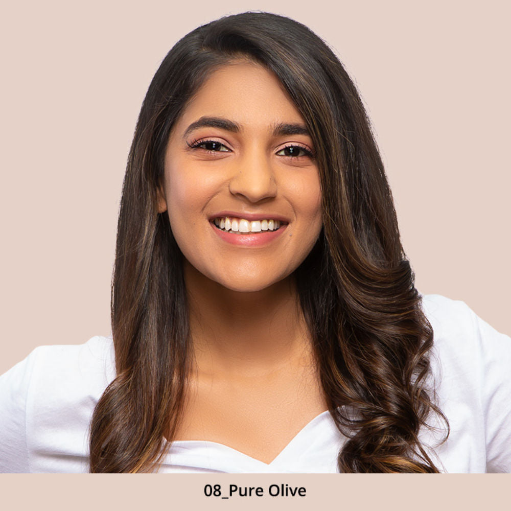 Nykaa SkinShield Anti-Pollution Matte Foundation for Oily Skin - Pure Olive-08
(30ml)
