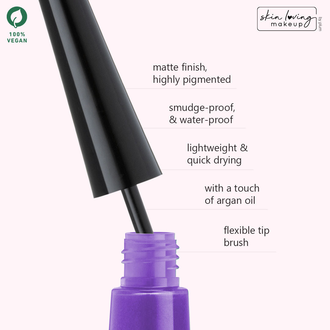 Plum matte eye liner-06 3ml (eyerything plum)