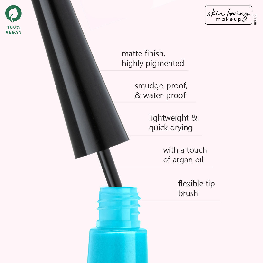 Plum matte eye liner-02 3ml (sky high)