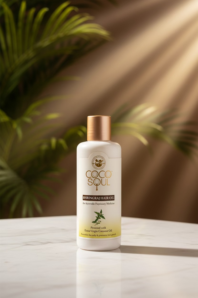 Coco soul bhringraj hair oil 200ml