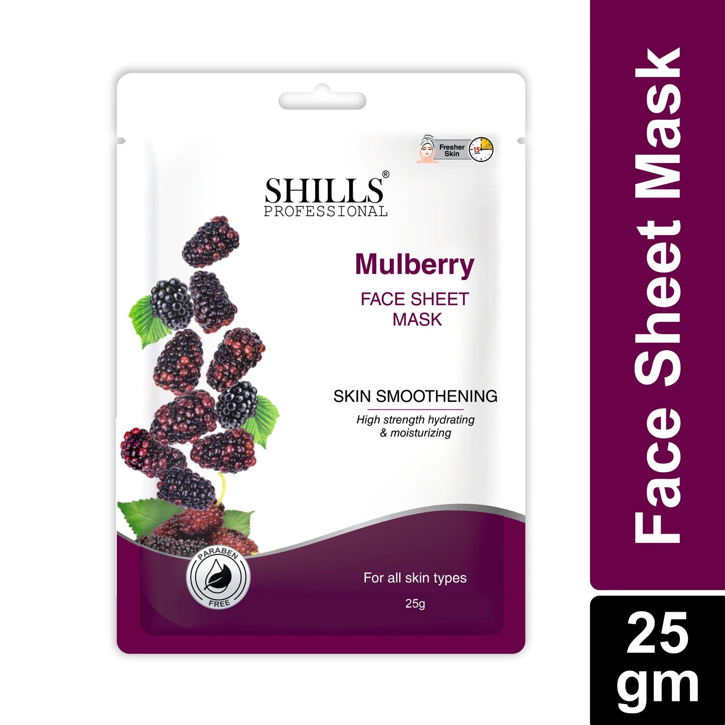 Shills Professional Mulberry Face Sheet Mask 25gm