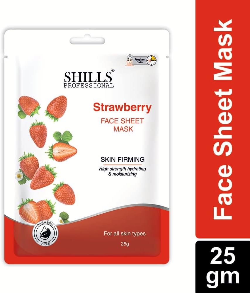 Shills Professional Strawberry Face Sheet Mask 25gm