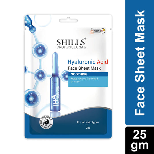 Shills Professional Hyaluronic Face Sheet Mask 25gm