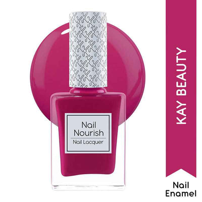 Kay Beauty
Nail Nourish Nail Enamel Polish - Mi' Amour 31
(9ml)