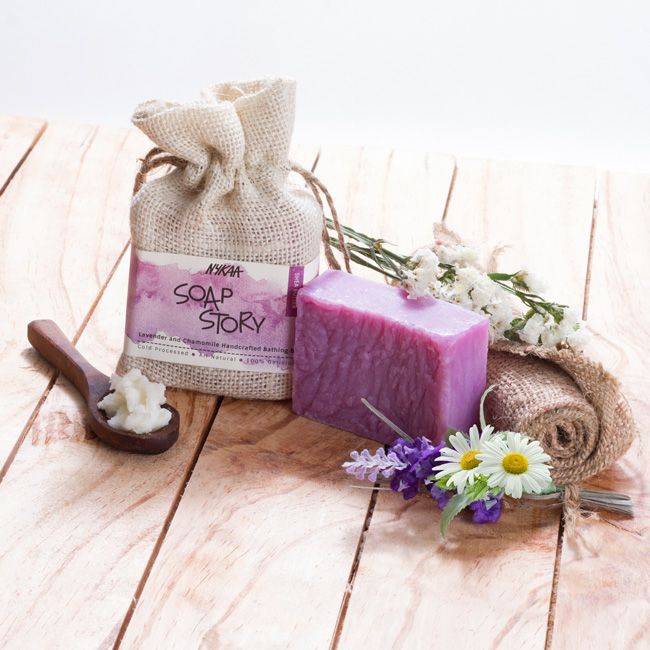 Nykaa Soap Lavender Handcrafted Soap
(125gm)