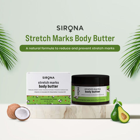 Sirona Stretch Marks Body Butter 100gm