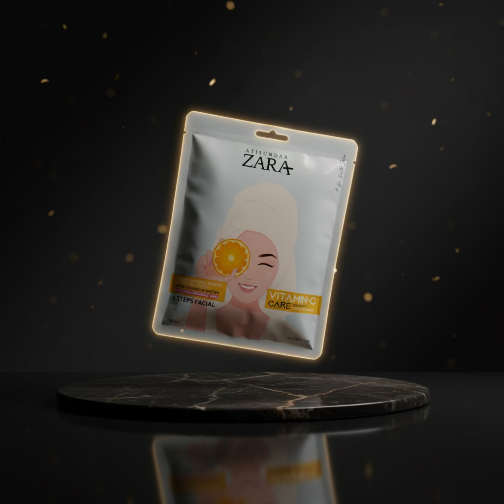 Zara Vitamin C 6 Steps Facial Kit 53gm
