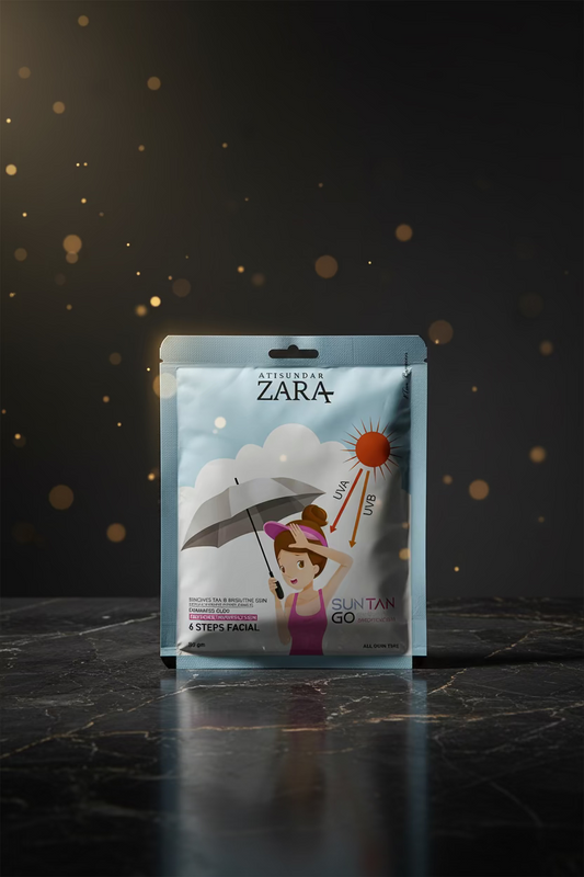 Zara 6 Steps Suntan Go Facial kit 53gm