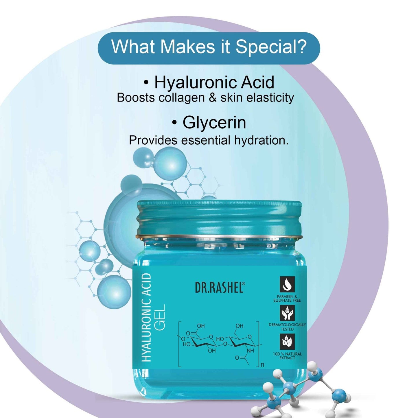 Dr Hyaluronic Acid Face and Body Gel 380ml - Tp online store