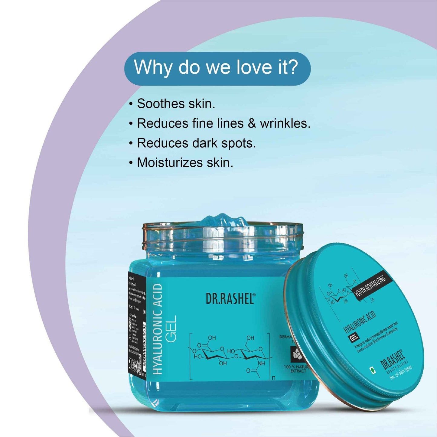 Dr Hyaluronic Acid Face and Body Gel 380ml - Tp online store