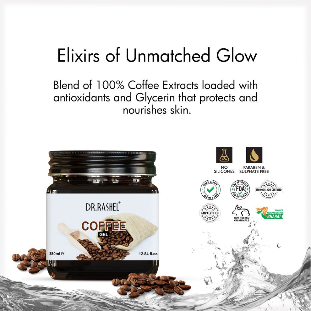 Dr Rashel Coffee Face & Body Gel 380ml - Tp online store