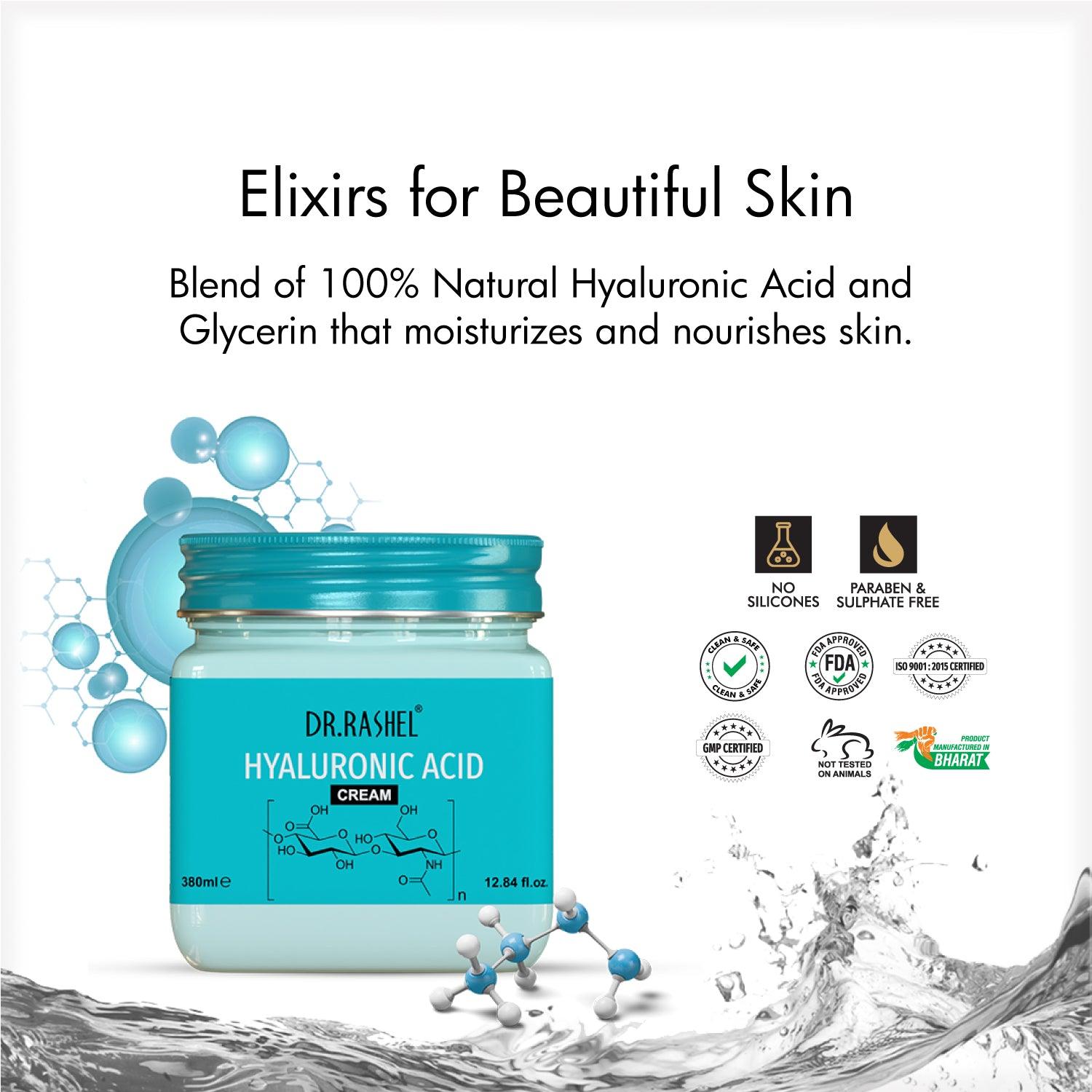 Dr Rashel Hyaluronic Acid Face & Body Cream 380ml - Tp online store