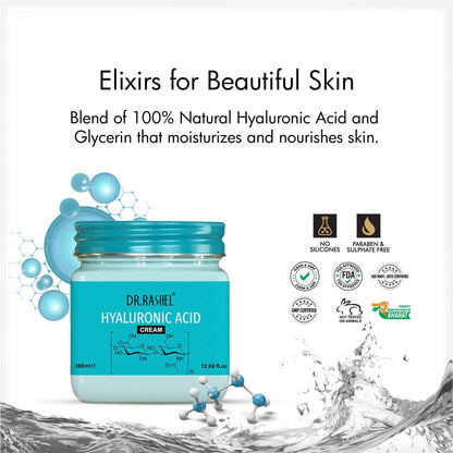 Dr Rashel Hyaluronic Acid Face & Body Cream 380ml