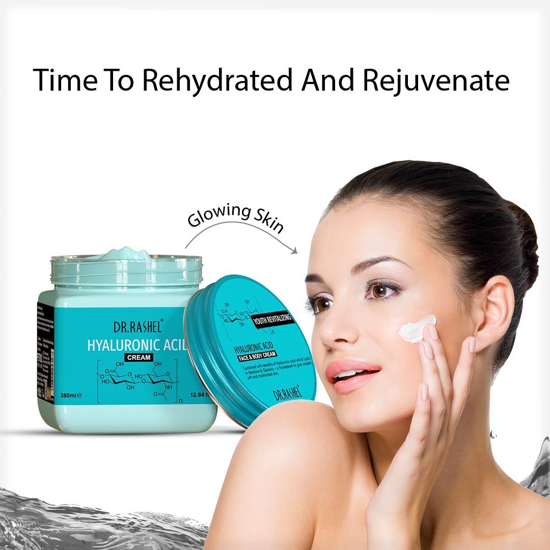Dr Rashel Hyaluronic Acid Face & Body Cream 380ml - Tp online store
