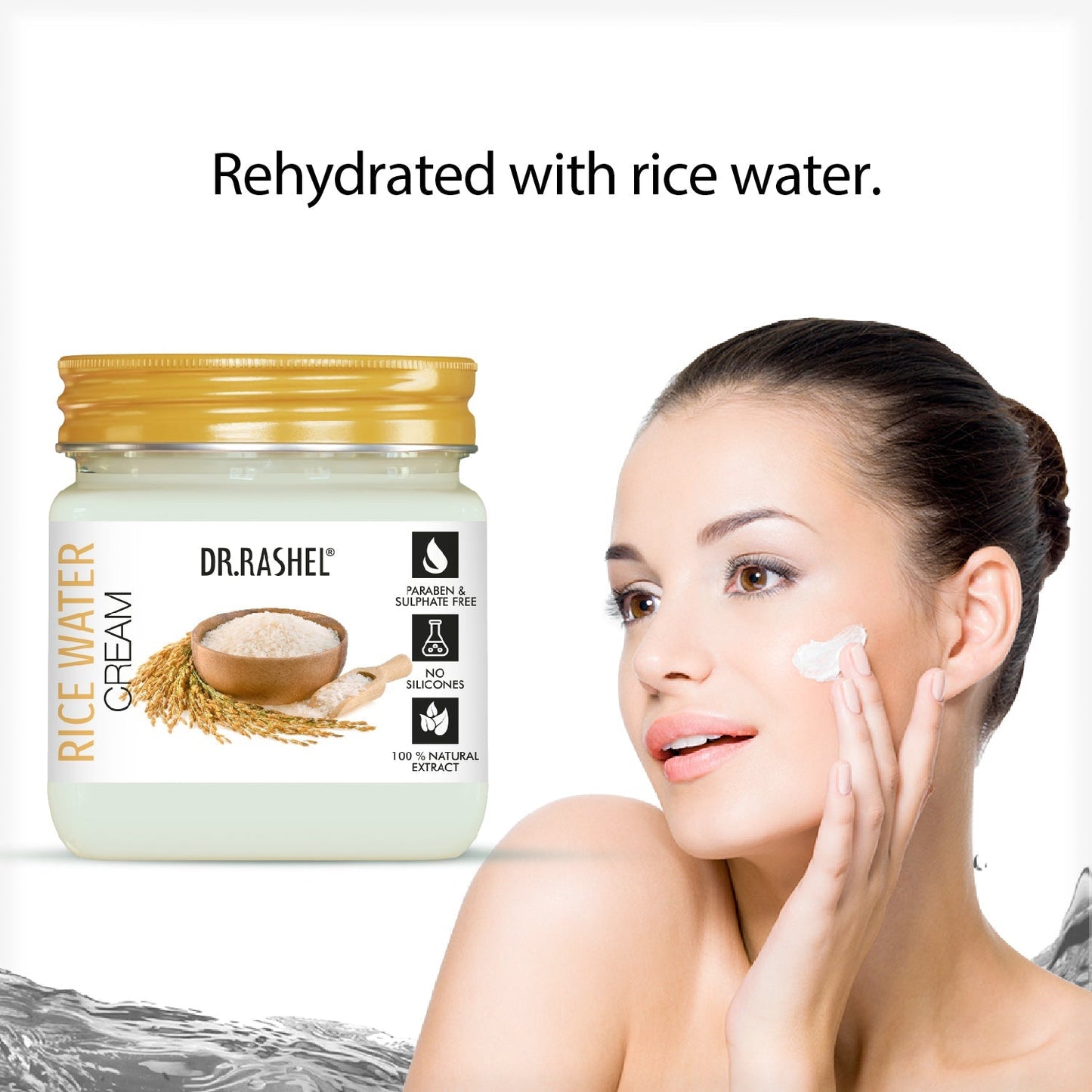 Dr Rashel Rice Water Face Cream 380ml - Tp online store