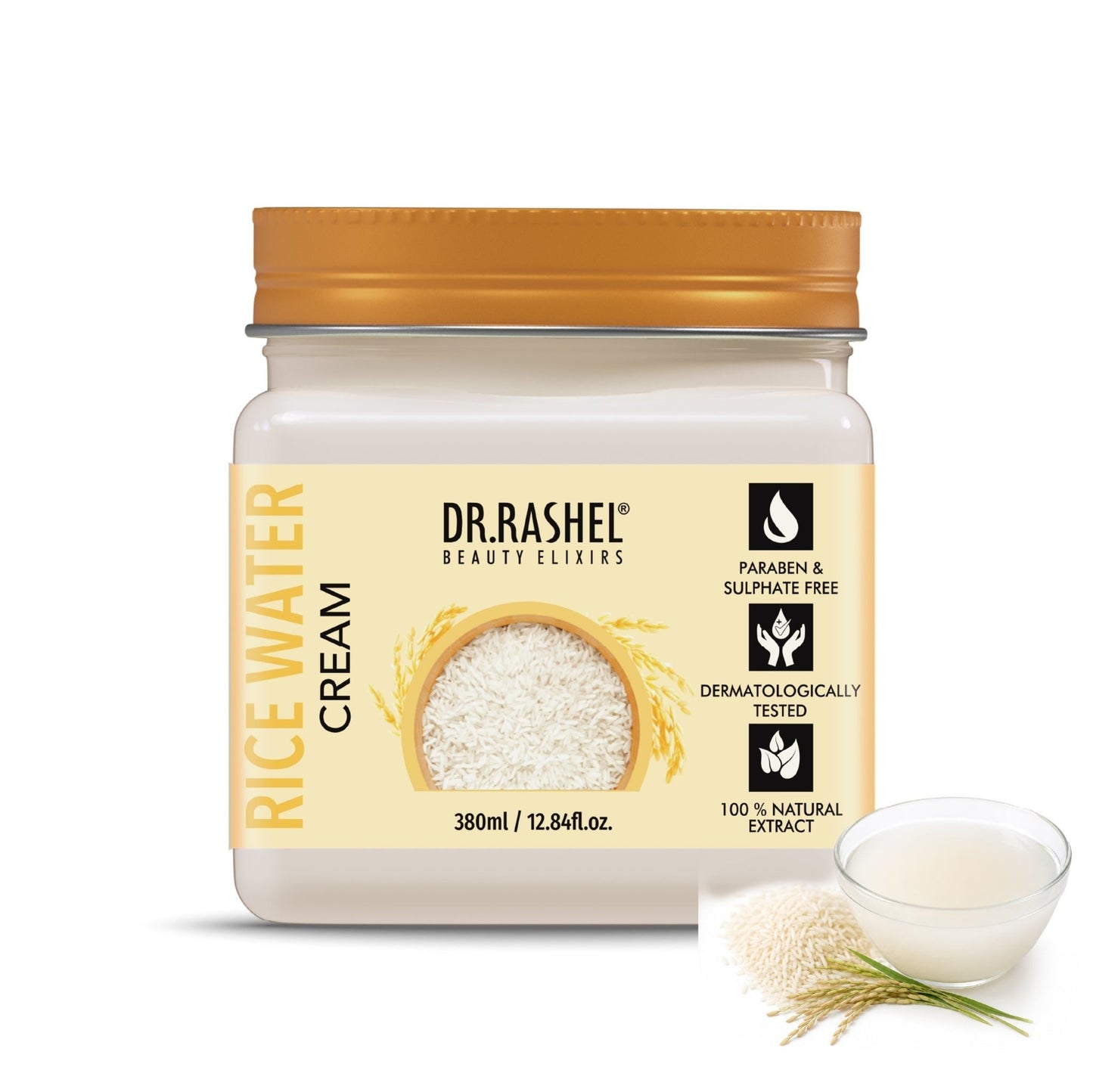 Dr Rashel Rice Water Face Cream 380ml - Tp online store
