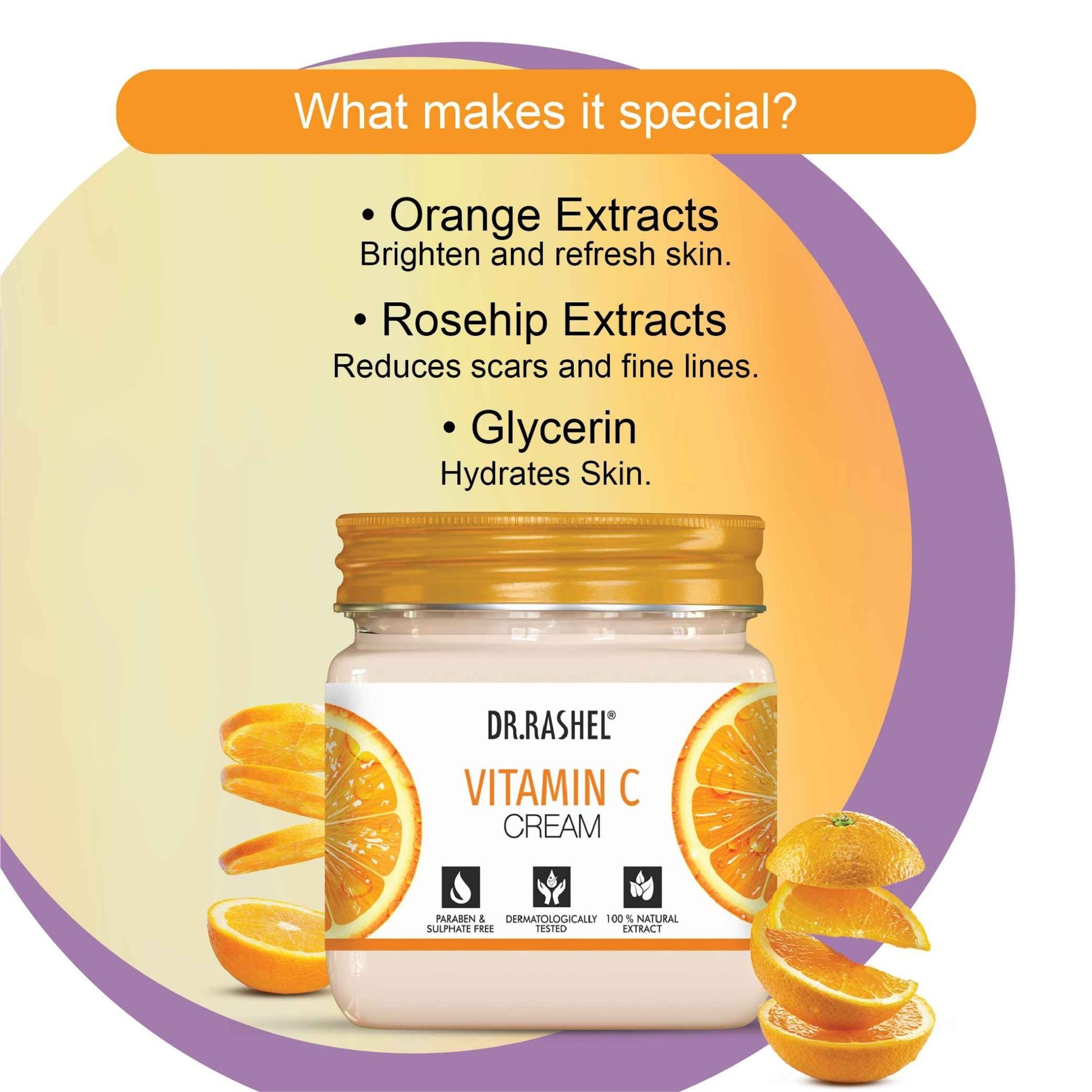 Dr Rashel Vitamin C Face & Body Cream 380ml - Tp online store