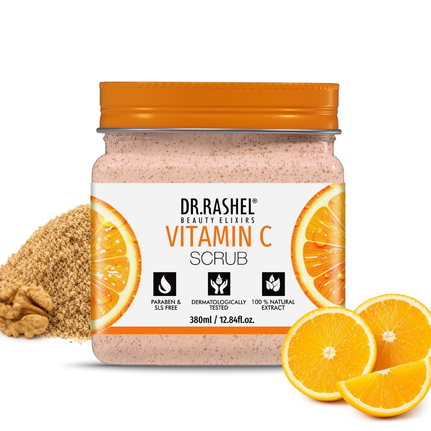 Dr Rashel Vitamin C Face & Body Scrub 380ml - Tp online store