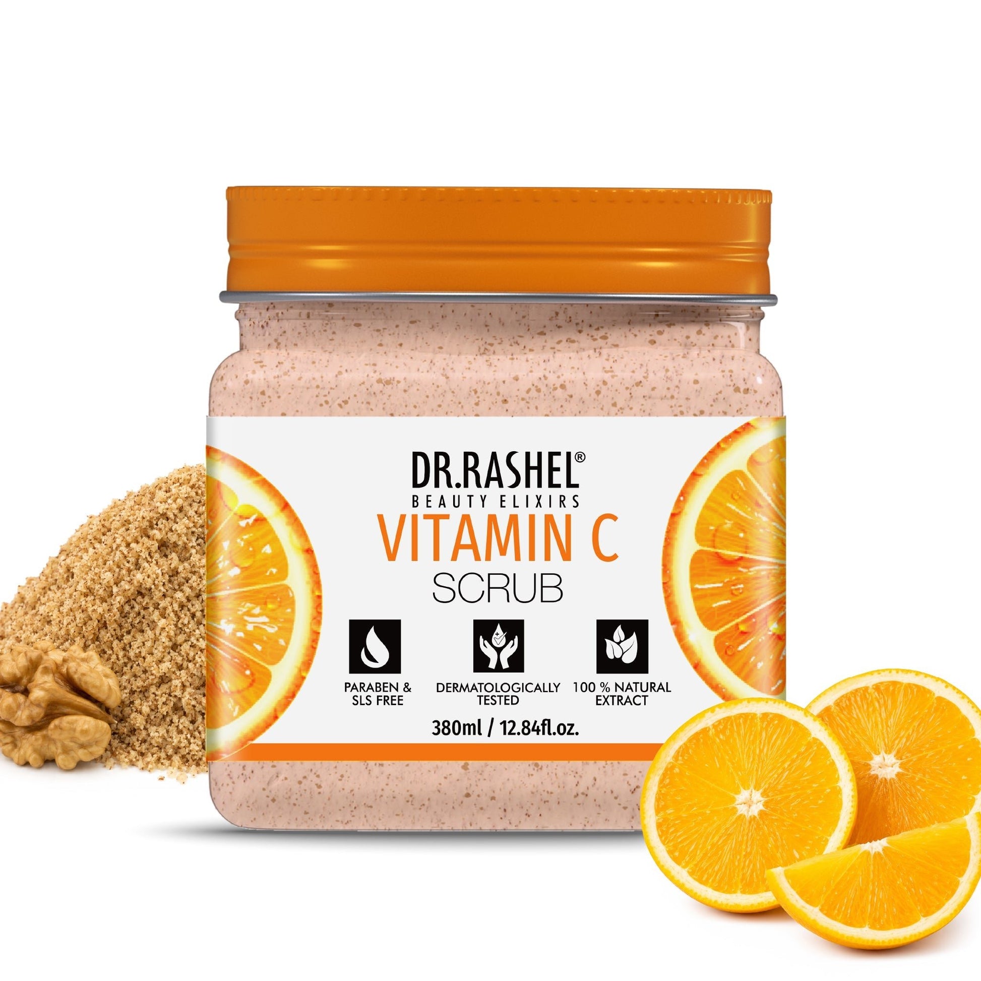 Dr Rashel Vitamin C Face & Body Scrub 380ml - Tp online store