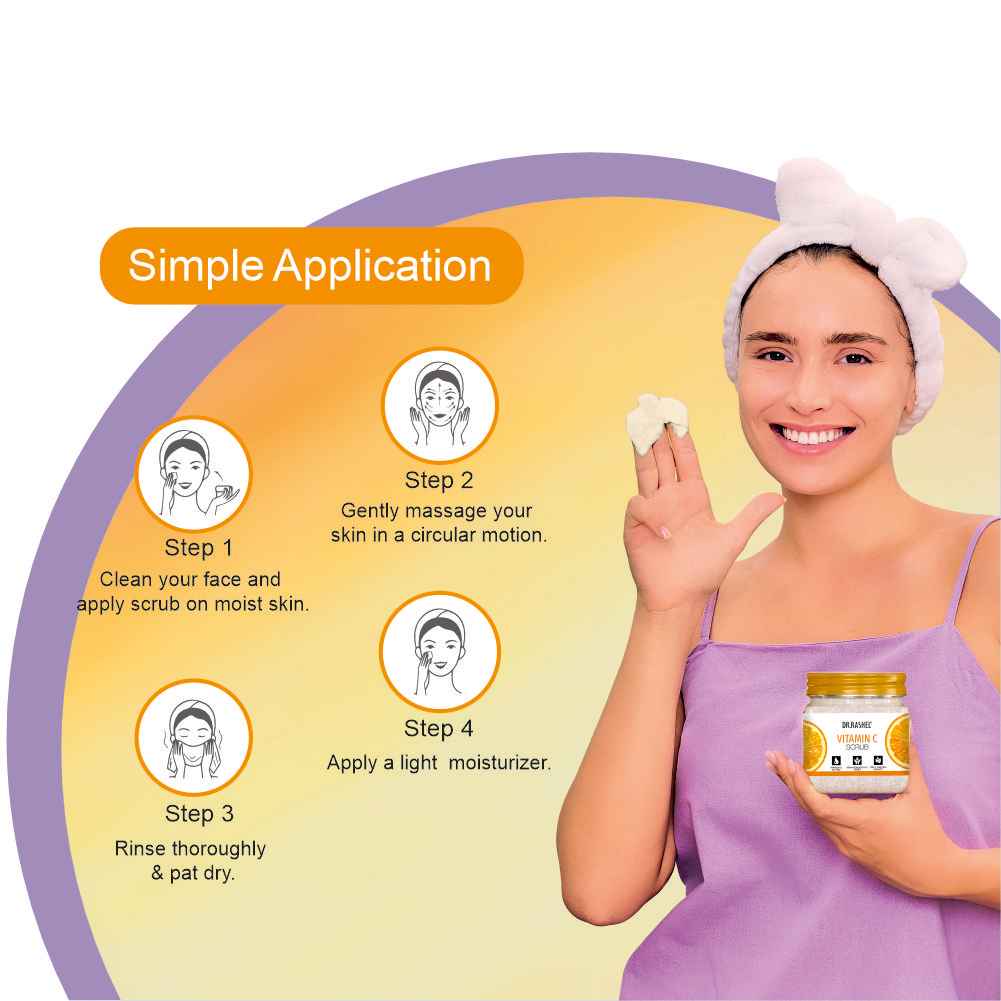 Dr Rashel Vitamin C Face & Body Scrub 380ml - Tp online store