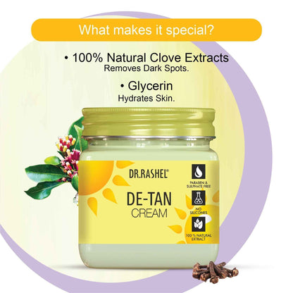 DR.RASHEL
Anti-Tanning De-Tan Face and Body Cream For All Skin Types (380 ml)