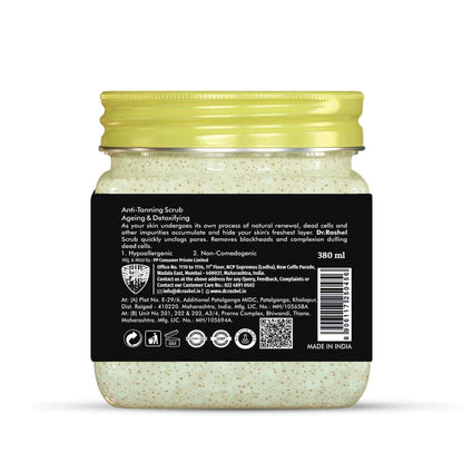 DR.RASHEL
Anti-Tanning De-Tan Face and Body Scrub For All Skin Types (380 ml)