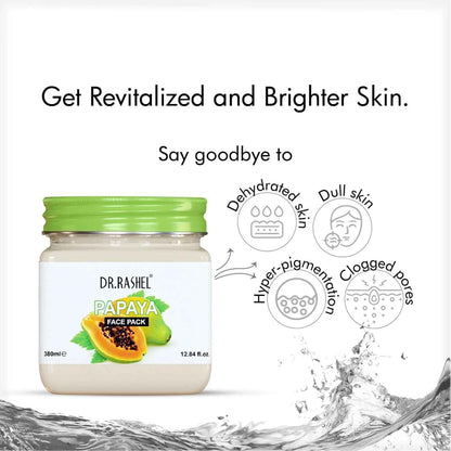 DR.RASHEL
Brightening Papaya Face Pack For All Skin Type (380 ml)