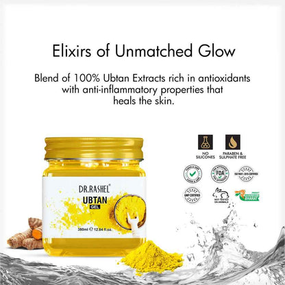 DR.RASHEL
Glowing Ubtan Gel For All Skin Types (380 ml)