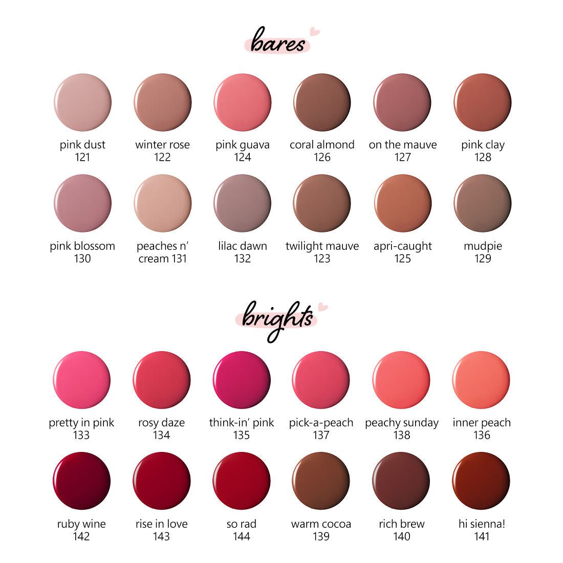 Plum Color Affair Nail Polish - Peaches n’ Cream - 131 - Tp online store